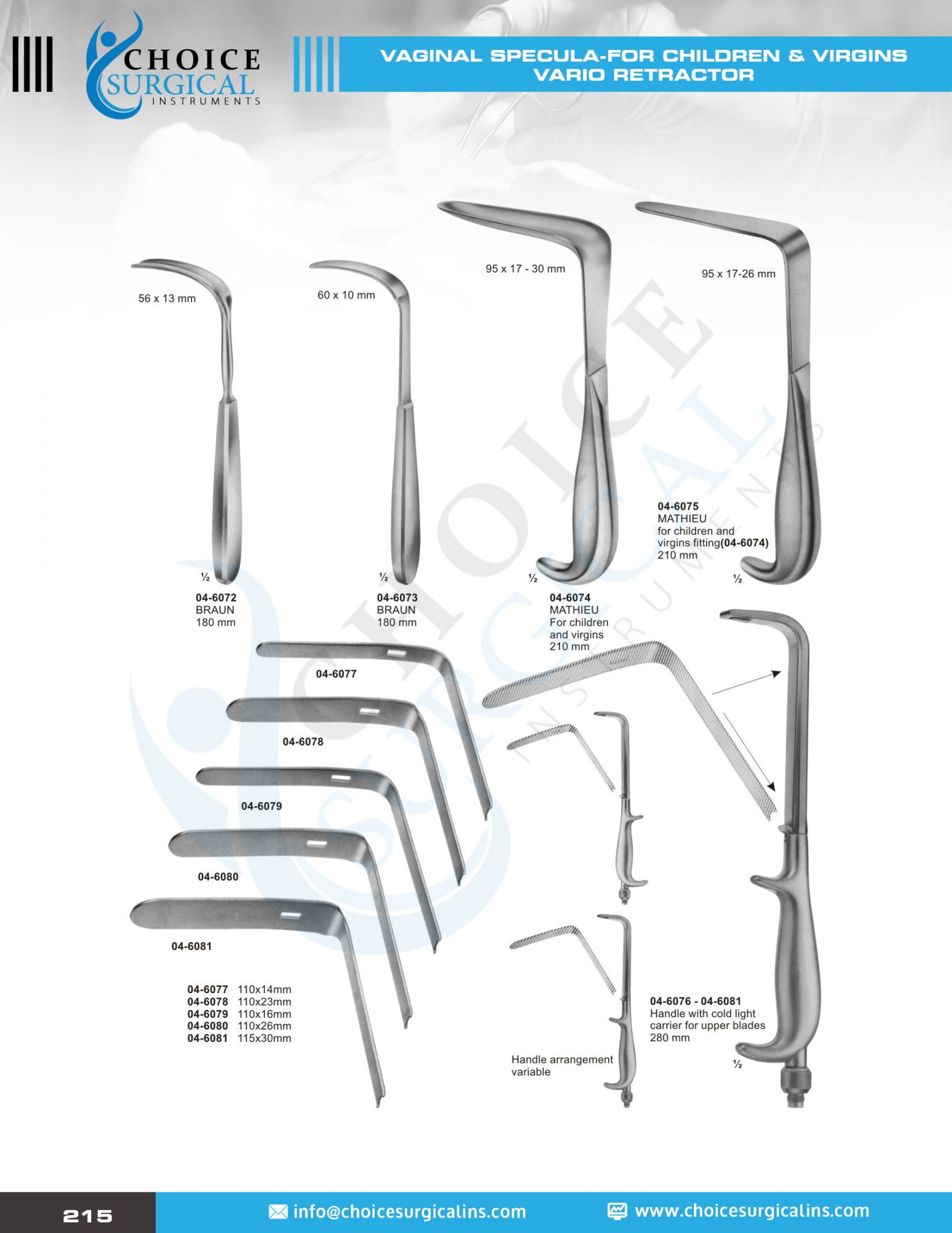  Vaginal Specula & Retractors